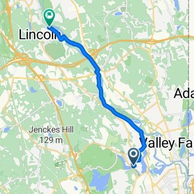 1 hr bike path ride