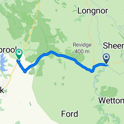 Hulme End to Blackshaw Moor