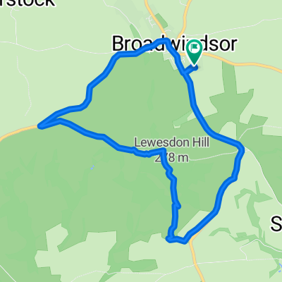 Redlands Lane 18, Broadwindsor to Redlands Lane 18, Broadwindsor