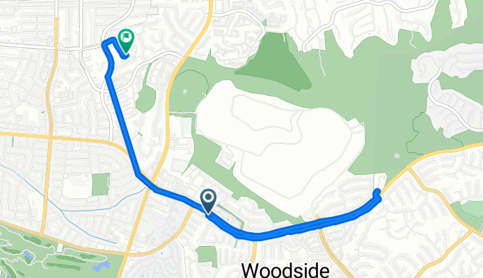 East Woodridge Circle 1761, West Covina to South Avington Avenue 1740, West Covina