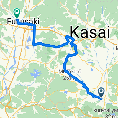 田園走る北条鉄道コース