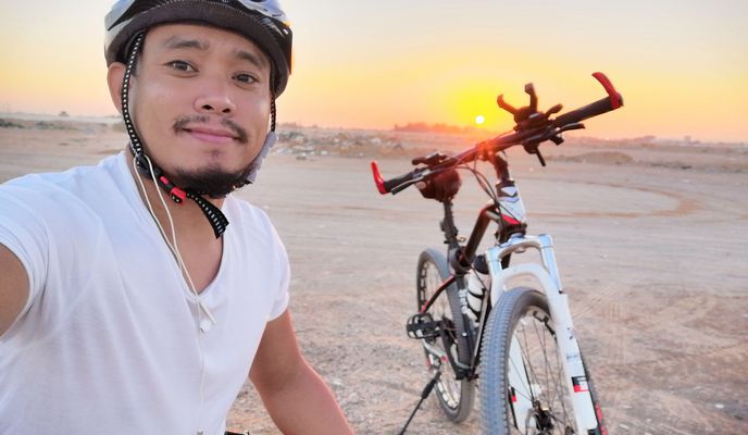 Photo 1 of the Bikemap route "Ath Thumamah Road, Riyadh to Al Majd 3805, Riyadh"