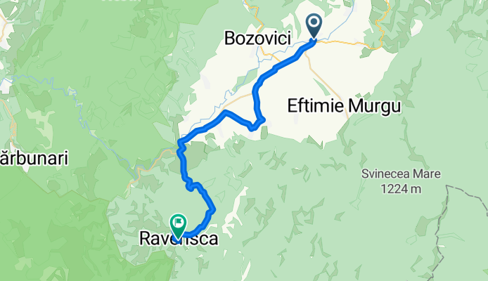 completed Prilipet - Dalboset - Ravensca CLONED FROM ROUTE 761646