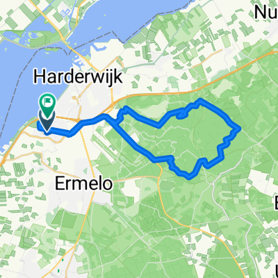 Schaffelaarhout 10, Harderwijk naar Bebopdreef 6, Harderwijk