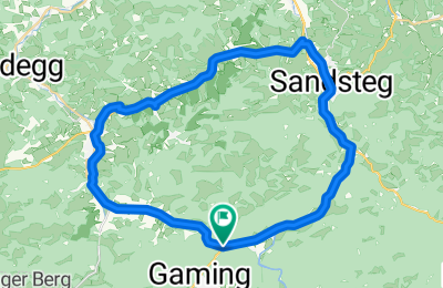 Route in der Bikemap App öffnen