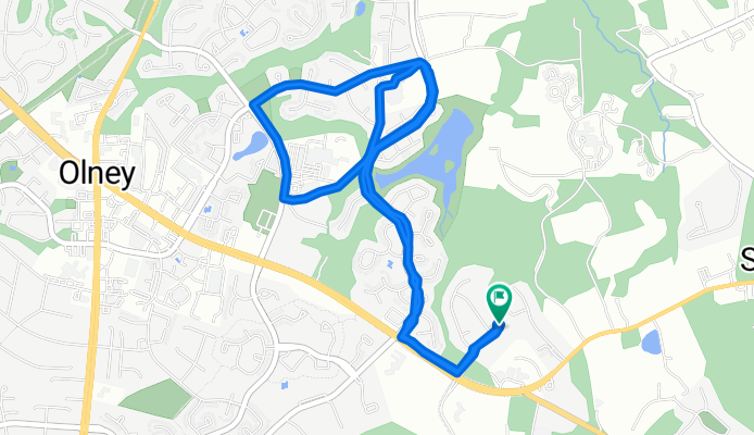 1901 Rose Theatre Cir, Olney to 1901 Rose Theatre Cir, Olney