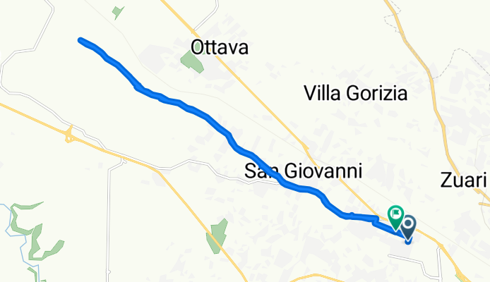 Percorso rilassato in Li Punti