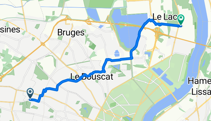 De 162 Rue Stéhélin, Bordeaux à 43 Rue Edmond Besse, Bordeaux