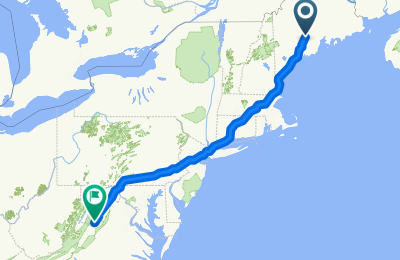 Route in der Bikemap App öffnen