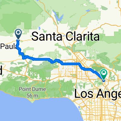 Santa Clara St, Fillmore to 148–162 S Pacific Ave, Glendale