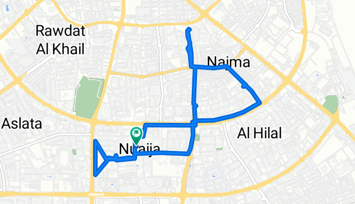 Al Nuaija Street, Doha to Al Nuaija Street, Doha