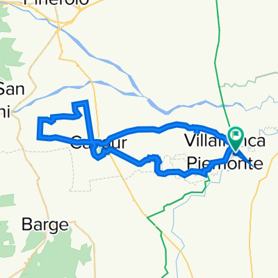 Elogio dell’allineamento fra la Rocca di Cavour e il Monviso