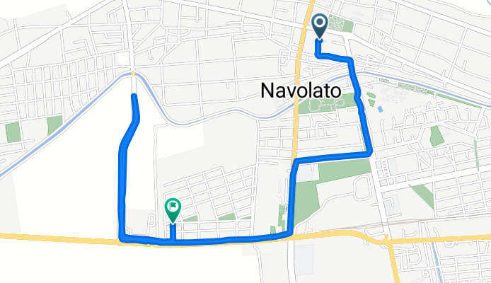 De General Antonio Rosales 52-C, Navolato a Río Mocorito 639, Navolato