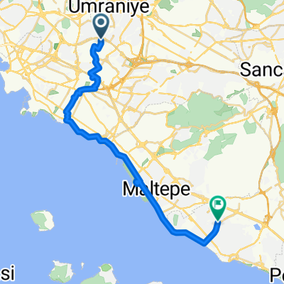 Sari Harman Sokaği 13-1 to Dost Sokak 17