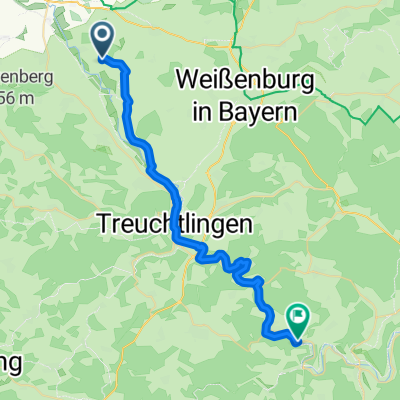 Wachenhofen 3A, Alesheim nach Eßlingen 13, Solnhofen