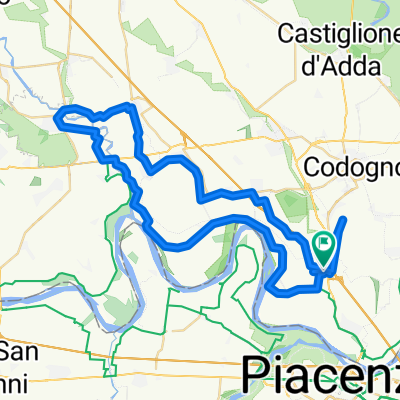 Da Via Cavour 22, Guardamiglio a Via Manzoni 48, Guardamiglio