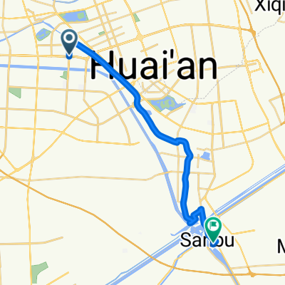 11月25日骑行楚州南闸