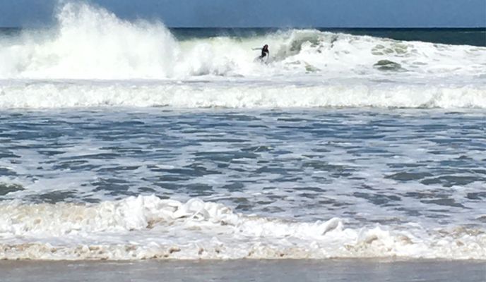 Photo 1 of the Bikemap route "De Avenida Antônio Borges dos Santos, 153, Florianópolis a Servidão Sul da Ilha, 152, Florianópolis"