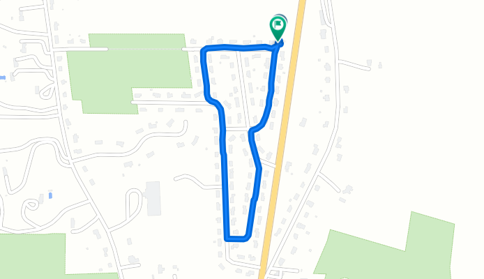 36 Elm St, West Boylston to 36 Elm St, West Boylston