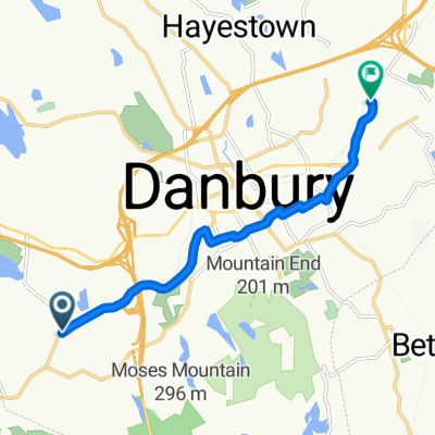 31–33 Backus Ave, Danbury to 60 Beaver Brook Rd, Danbury