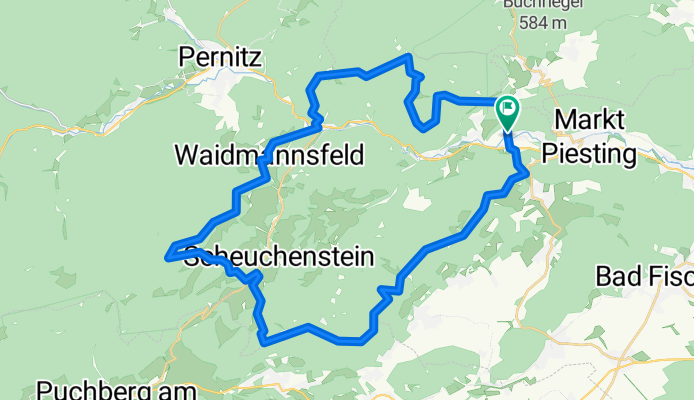 MPiesting - VordereMandling - Waidmannsf - Plattenst - HoheWand - MPiesting