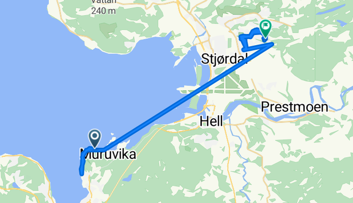 Flatholmvegen 58 to Hulderveien 2