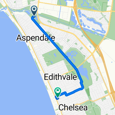 Route to 1A Kangaroo Road, Chelsea