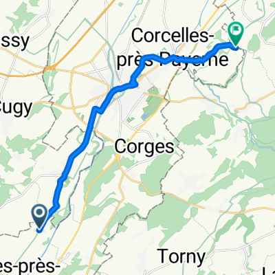 De En Brit 4–8, Granges-Marnand à Route de Corcelles 2–28, Corcelles-Payerne