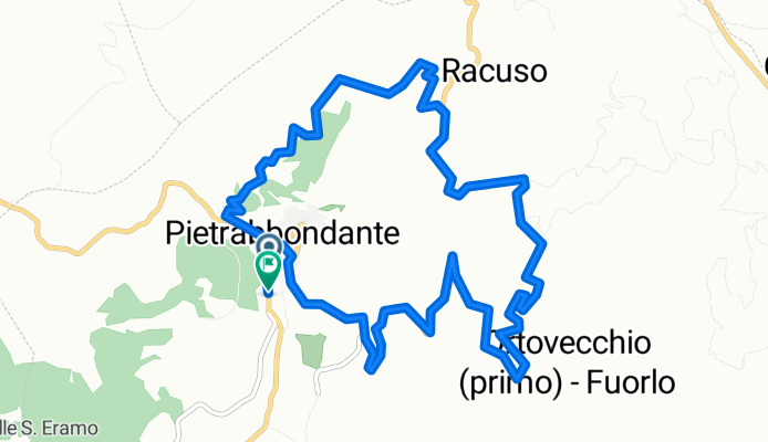 Via Roma 93, Pietrabbondante nach Via Roma 66, Pietrabbondante