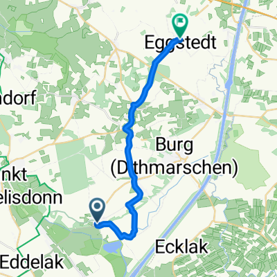 Hauptstraße 30, Kuden nach Hauptstraße 52, Eggstedt