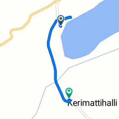 Unnamed Road, Kerimattihalli to Unnamed Road, Kerimattihalli