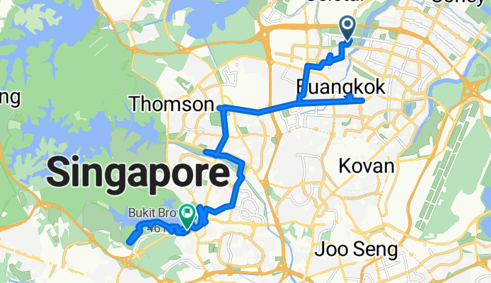 472C Fernvale Street, Sengkang to Reservoir Road, Singapore