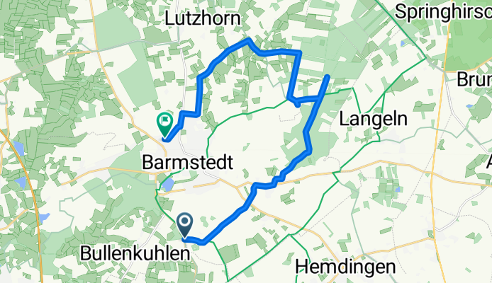 Ziegeleiweg 16, Bullenkuhlen nach Am Schäferhof 6, Barmstedt