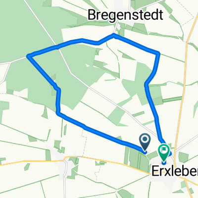 Route nach Christoph-Mühlenberg-Straße 38, Erxleben