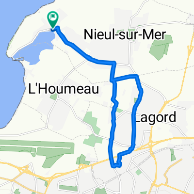 De 32 Rue du Port, Nieul-sur-Mer à 32 Rue du Port, Nieul-sur-Mer