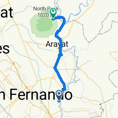 Pampanga River Control Road, San Simon to La Paz (Turu)