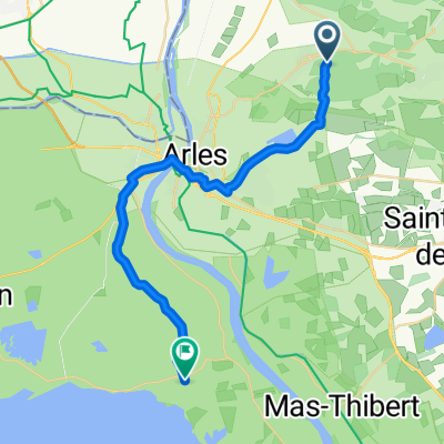 De Rue Michelet, Fontvieille à Arles