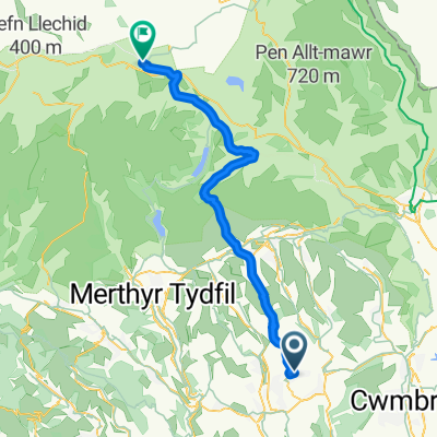 13 Rising Sun Close, Blackwood to Wheat St, Brecon