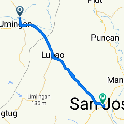 Umingan - San Quintin Road to San Roque Street 96, San Jose City