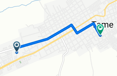 Route in der Bikemap App öffnen