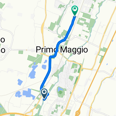 Da Via del Sostegnazzo, Bologna a Via Galliera 31, Castel Maggiore