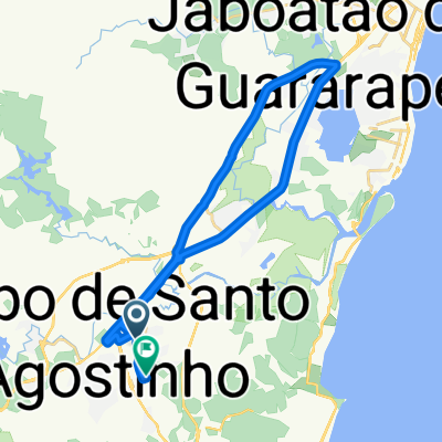 De Rua Nova, 155–231, Cabo de Santo Agostinho a Rua 143, 134, Cabo de Santo Agostinho