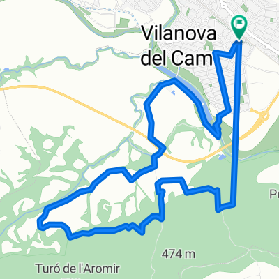 De Avenida de la Industria, 72, Vilanova del Camí a Avenida de la Industria, 72, Vilanova del Camí