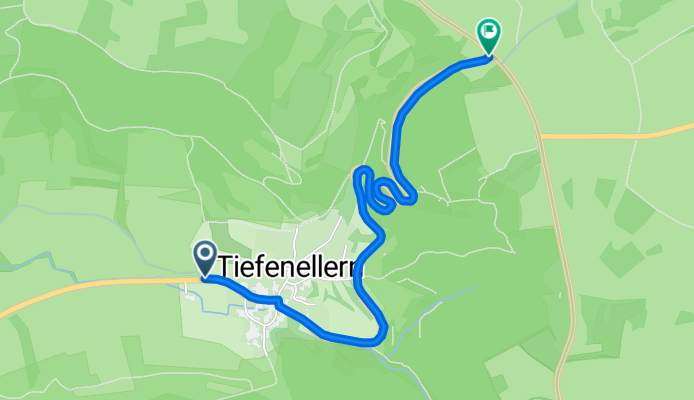 Anstieg Ellerbergstraße