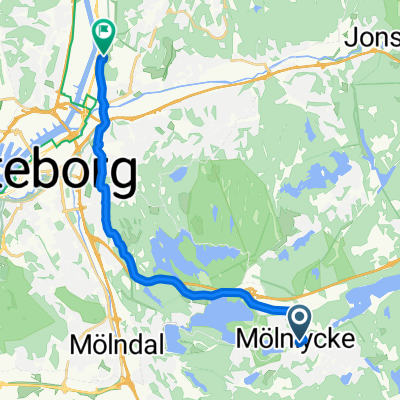 Biblioteksgatan 14 to Alekärrsgatan 10