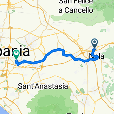 Da SP35 25, Nola a Via L. Settembrini 41, Casalnuovo di Napoli
