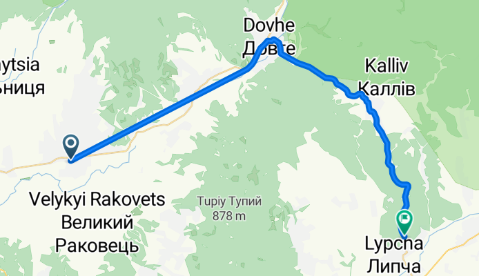 Recovered Route