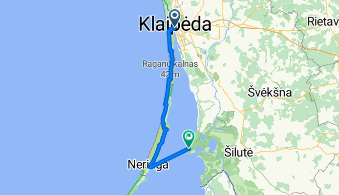klaipeda- nida - ferry- ventaine