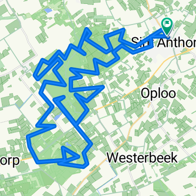 Jutta van Nassaulaan 12, Sint Anthonis naar Breestraat 1D, Sint Anthonis