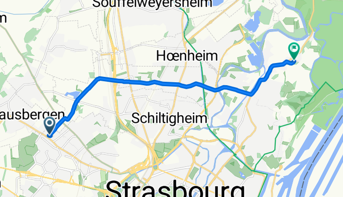 De 31 Rue d'Otterswiller, Strasbourg à 27 Rue de Bussière, Strasbourg